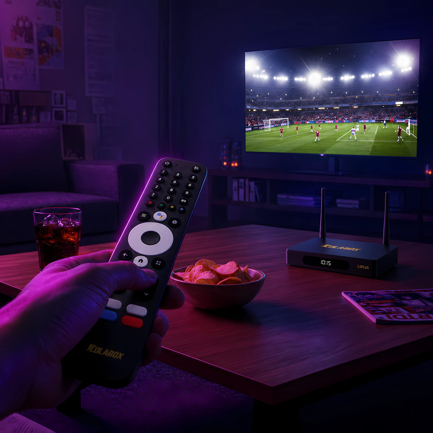 Live sports on television